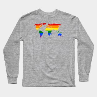 Rainbow World Long Sleeve T-Shirt